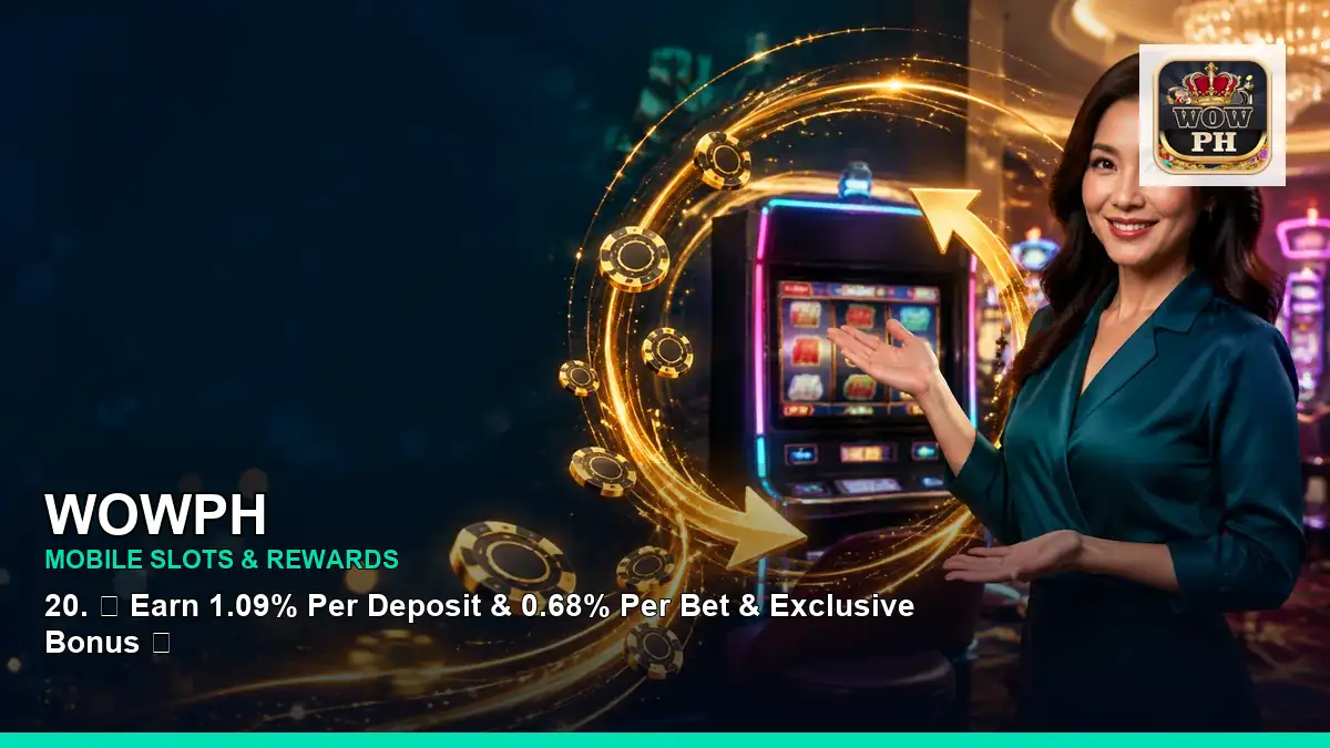 WOWPH mobile slots promotion for Philippine players